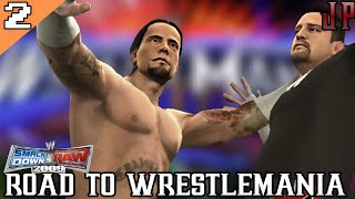 SmackDown Vs Raw 2009  Road To WrestleMania Part  2 CM Punk [upl. by Sheaff]