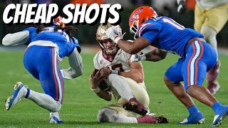 College Football Dirtiest Hits Of 2023 [upl. by Natlus]