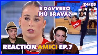 Eliminazione SHOCK Reaction Amici ep7 [upl. by Emerson]