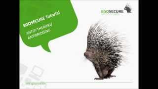 Tutorial Tethering sperren Bridging verbieten  EgoSecure Endpoint [upl. by Ayekehs836]