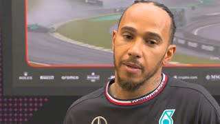 Lewis Hamilton Its undriveable  Post Qualifying Interview 2024 Sao Paulo GP [upl. by Hui]