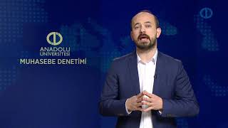 MUHASEBE DENETİMİ  Ünite 5 Konu Anlatımı 1 [upl. by Korwin381]