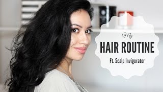 Hair Routine for Thick Wavy Unruly Hair update [upl. by Trixy156]