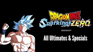 DRAGON BALL Sparking ZERO  Ultimates amp Specials Early Access [upl. by Nostets]