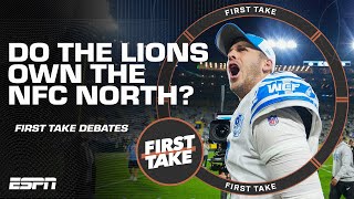 THE LIONS ARE THE KINGS OF THE NFC NORTH  🗣️  Are the Packers days OVER  First Take [upl. by Yarased367]