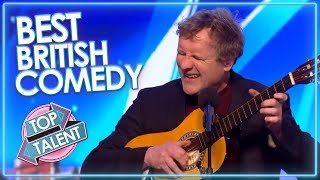 BEST COMEDIANS On Britains Got Talent  Top Talent [upl. by Akiehsal]