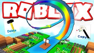 ROBLOX RAFT BUILDER OBBY [upl. by Ainoda]