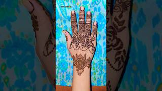 New mehndi design 2024 shortsfeed shorts youtubeshorts viralshorts [upl. by Becket]