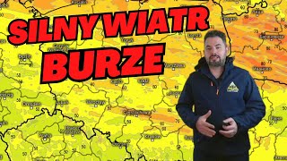 ZAŁAMANIE POGODY W NIEDZIELĘ SILNY WIATR I BURZE Możliwa LINIA SZKWAŁU pogoda [upl. by Yrogreg]