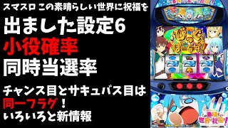 【このすば、防振り】サミー開発ボイスさんから出た情報を見る 10月7日の新台など【設定6、パチスロ、スマスロ】 [upl. by Aihsercal]