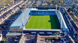 🇬🇧🏴󠁧󠁢󠁥󠁮󠁧󠁿 River Medway  Priestfield Stadium [upl. by Ardnak765]