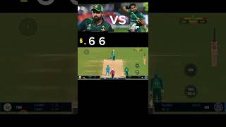 BABAR ASMZAM vs M RIZWAN 33 BALL Cricket 24Topic cricket24shorts cricket24gameplay viral [upl. by Shimkus983]