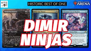 The Historic Deck People Should be Playing  Dimir Ninjas  MTG Arena [upl. by Dara]