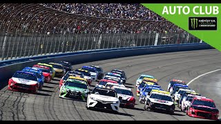 Monster Energy NASCAR Cup Series  Full Race  Auto Club 400 [upl. by Alliuqaj]