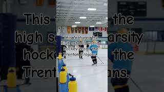 Trenton Trojans High School Hockey Season Hype 3 shorts highschoolhockey michigan [upl. by Lenna]