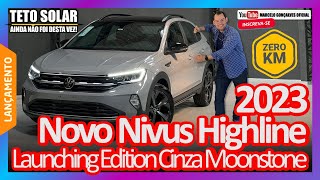 Novo Nivus Highline Cinza Moonstone Launching Edition com Teto Bicolor 4K HDR [upl. by Nicolas]