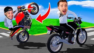 Aprendi a dar GRAU DE MOTO com o GQ Games MX BIKES [upl. by Rind]