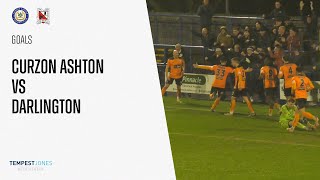 Goals Curzon Ashton v Darlington [upl. by Leahcam]