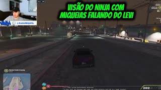 VISÃO DO NINJA COM MIQUEIAS FALANDO DO LEVI [upl. by Xerxes]