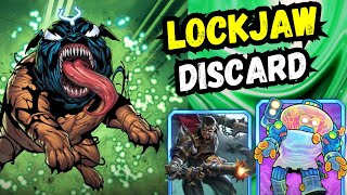 Lockjaw Best Doggo Discard Deck  Marvel Snap Deck [upl. by Nnaeilsel]