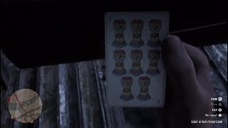 Eight of Cups Tarot Card Location  Red Dead Online [upl. by Ynove593]