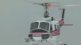 Bell 205 Engine Startup and Takeoff Awesome Sound [upl. by Seldan]