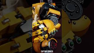 JoyToy 118 Warhammer The Horus Heresy Imperial Fists Contemptor Dreadnought [upl. by Ardnaik]