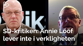 SDkritiken Annie Lööf lever inte i verkligheten  Mer måste göras för att sänka bränslepriserna [upl. by Roxi]