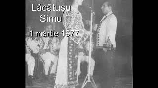 FILOFTEIA LĂCĂTUȘU SIMU  Măi Vâlcea județul meu din concert 1 martie 1977 [upl. by Jemimah873]