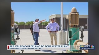 Rep Valadao in Delano to tour water plant [upl. by Fachini]