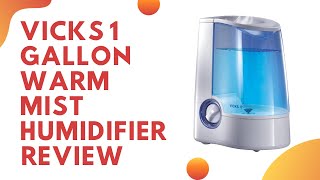 Vicks 1 Gallon Warm Mist Humidifier Review Pros amp Cons Explained [upl. by Hesther]