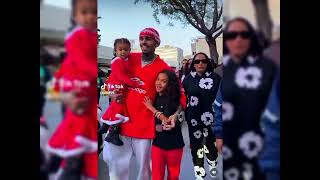 Chris Brown spent a beautiful moment with his 3 kids 2024 [upl. by Adnorat]