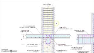 Discontinued Floor to Floor Column Jacketing Reinforcement Detail [upl. by Hpeosj]