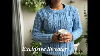 Knitting Sweater with Full Measurements  इस नाप से स्वेटर एकदम सही बनेगा  hindi bunai Video Ritu [upl. by Loggia]