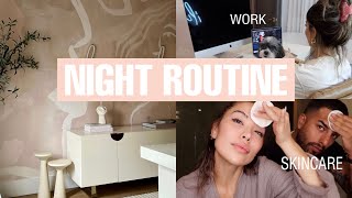 CHILL AT HOME NIGHT ROUTINE iluvsarahii [upl. by Eleets338]