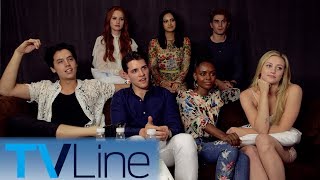 Riverdale Cast Interview  ComicCon 2017  TVLine [upl. by Mairym]