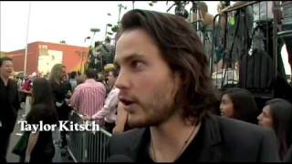 Taylor Kitsch talks Wolverine in Tempe Arizona [upl. by Monreal]