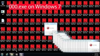 000exe on Windows 7 [upl. by Riocard]