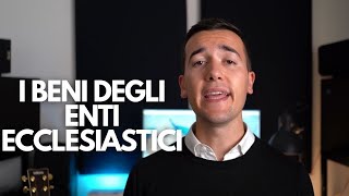 ⛪️ I BENI DEGLI ENTI ECCLESIASTICI⛪️  ⌛️DIRITTO PRIVATO IN 3 MINUTI⏳ 31 diritto lezioni [upl. by Htrap543]