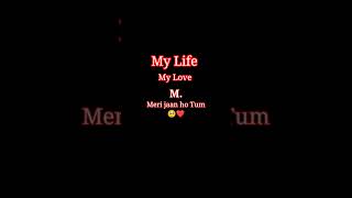 M Mohabbat hai tumse new shayari short videotrending viralvideo youtubeshorts [upl. by Oiratnom539]