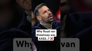 Rio Ferdinand reveals his theory as to why Ruud van Nistelrooy was AXED by Amorim👀❌mufc shorts [upl. by Ailesor510]