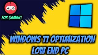 HOW TO OPTIMIZE WINDOWS 11 FOR GAMING 🔧🎮  2024  WINDOWS 11 LAGS FIX ✅ TAMIL [upl. by Annelise266]