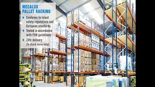 BiGDUG Mecalux Pallet Racking [upl. by Ylrebmit70]