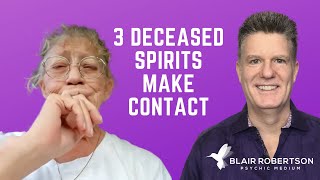 Emotional Healing Validations From 3 Spirits  Blair Robertson Psychic Medium [upl. by Akinehs]