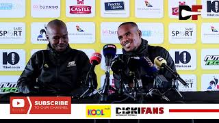 QampA with Nkosinathi Sibisi amp Iqraam Rayners  Bafana Bafana v Nigeria amp Zimbabwe [upl. by Jeffie]