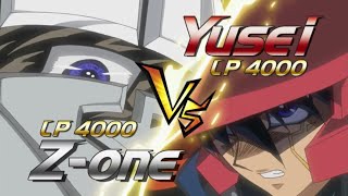 Zone vs Yusei 5D’s ftthe return of the MC Turbo DuelRiding Duel [upl. by Lenehc]