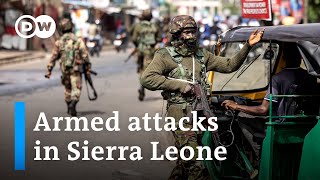 What are the attackers aims and how do they affect Sierra Leone’s political stability  DW News [upl. by Attenahs360]