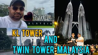 KL Tower And Worlds Tallest Twin Tower In Malaysia 🇲🇾  Kuala Lumpur  Vlog [upl. by Harv]