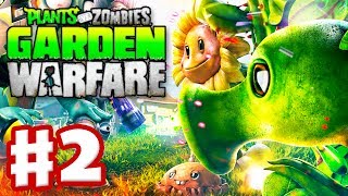 Plants vs Zombies Garden Warfare  Gameplay Walkthrough Part 2  Welcome Mat Xbox One [upl. by Nerrag649]