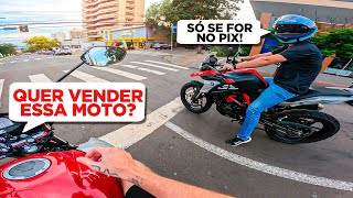 COMPREI UMA MOTO DE UM ESTRANHO NA RUA 😍 A MELHOR MOTO QUE JA TIVE [upl. by Hartley]